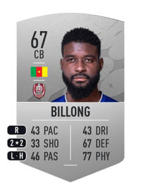 Jean-Claude Billong Common 67 OVR