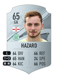 Conor Hazard Rare 65 OVR