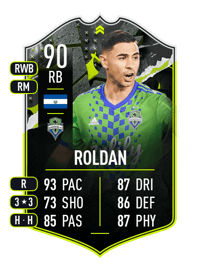 Alex Roldan SHOWDOWN PLUS 90 OVR