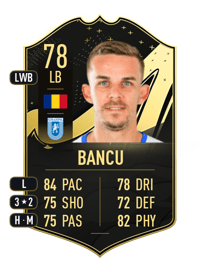 Nicușor Bancu Team of the Week 78 OVR