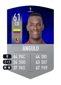 Anderson Angulo CONMEBOL SUDAMERICANA 61 OVR