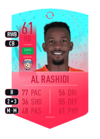 Mukhair Al Rashidi FUT Birthday Swaps Token 61 OVR