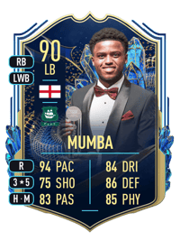 Bali Mumba Team of the Season 90 OVR