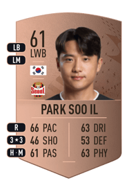 Park Soo Il Common 61 OVR