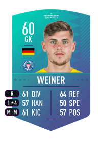 Timon Weiner World Cup Swap Token 60 OVR