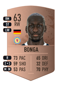 Tarsis Bonga Common 63 OVR