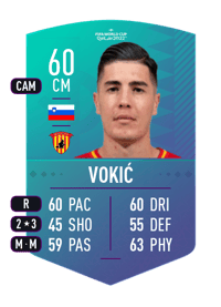 Dejan Vokić World Cup Swap Token 60 OVR