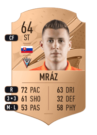 Samuel Mráz Rare 64 OVR