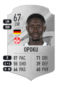 Aaron Opoku Rare 67 OVR