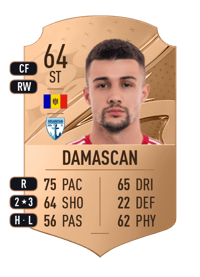 Vitalie Damascan Rare 64 OVR