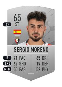 Sergio Moreno Common 65 OVR