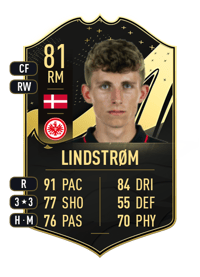 Jesper Lindstrøm Team of the Week 81 OVR