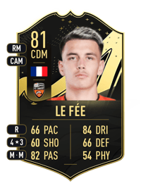 Enzo Le Fée Team of the Week 81 OVR