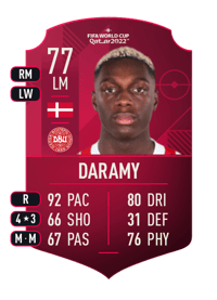Mohamed Daramy World Cup Player 77 OVR