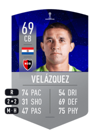 Gustavo Velázquez CONMEBOL SUDAMERICANA 69 OVR