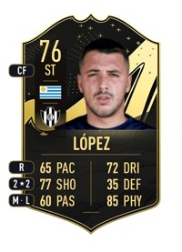 Renzo López Team of the Week 76 OVR