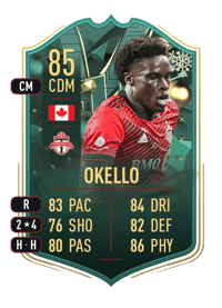 Noble Okello WINTER WILDCARDS 85 OVR