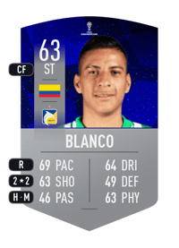 Ruyeri Blanco CONMEBOL SUDAMERICANA 63 OVR