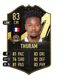 Khéphren Thuram Team of the Week 83 OVR