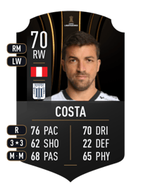 Gabriel Costa CONMEBOL LIBERTADORES 70 OVR
