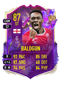 Folarin Balogun FUT Future Stars 87 OVR