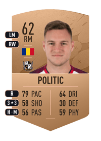 Dennis Politic Common 62 OVR