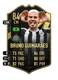 Bruno Guimarães Team of the Week 84 OVR