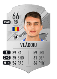 Ștefan Vlădoiu Rare 66 OVR