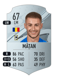 Alexandru Mățan Rare 67 OVR