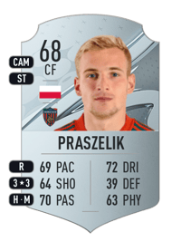 Mateusz Praszelik Rare 68 OVR
