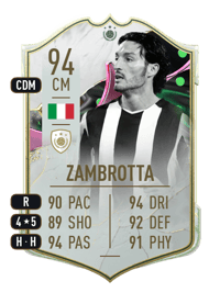Gianluca Zambrotta Shapeshifters ICON 94 OVR