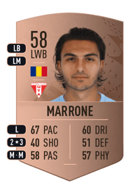 Salvatore Marrone Common 58 OVR