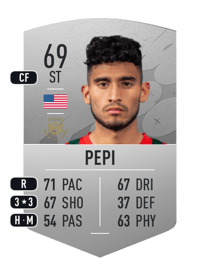 Ricardo Pepi Common 69 OVR