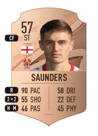 Harvey Saunders Rare 57 OVR