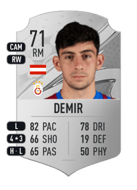 Yusuf Demir Rare 71 OVR