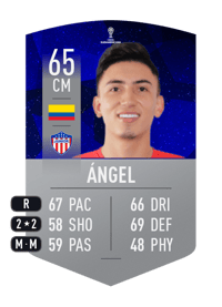 Fabián Ángel CONMEBOL SUDAMERICANA 65 OVR