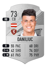Flavius Daniliuc Rare 73 OVR