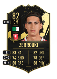 Ramiz Zerrouki Team of the Week 82 OVR