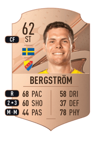 Jacob Bergström Rare 62 OVR