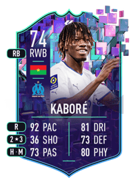 Issa Kaboré Flashback Player 74 OVR