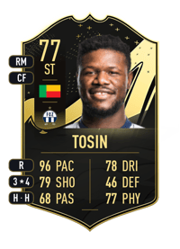 Aiyegun Tosin Team of the Week 77 OVR