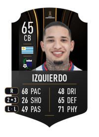 Juan Manuel Izquierdo CONMEBOL LIBERTADORES 65 OVR