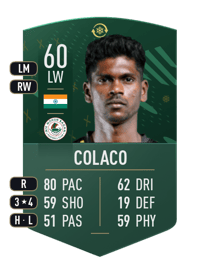Liston Colaco WILDCARD TOKEN 60 OVR