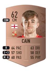 Jake Cain Common 62 OVR