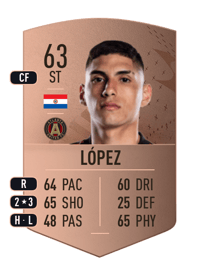 Erik López Common 63 OVR