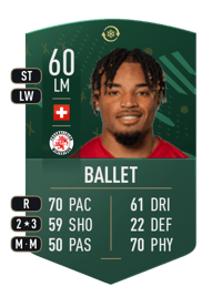 Samuel Ballet WILDCARD TOKEN 60 OVR