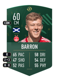 Connor Barron WILDCARD TOKEN 60 OVR