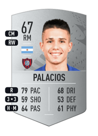 Julián Palacios Common 67 OVR