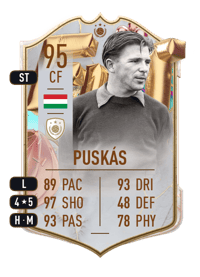 Ferenc Puskás FUT BIRTHDAY ICON 95 OVR