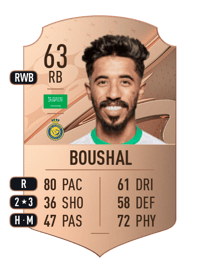 Nawaf Boushal Rare 63 OVR